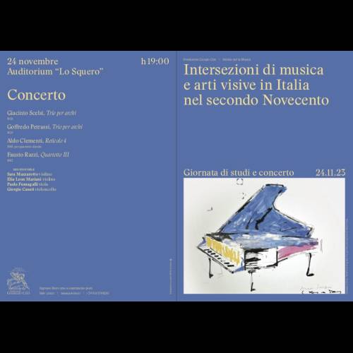 Intersezioni di musica e arti visive in Italia nel secondo Novecento